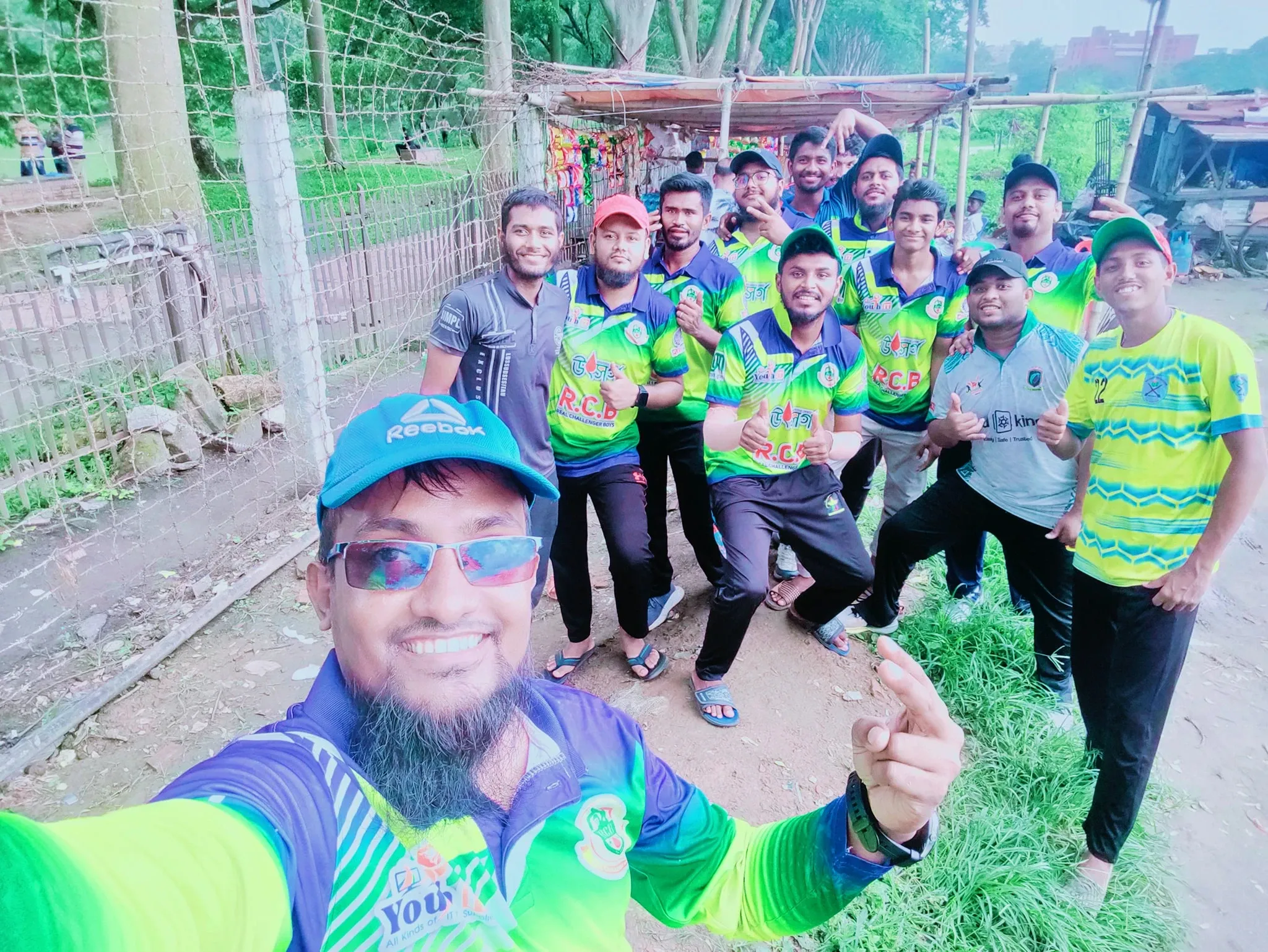 Alhamdulillah, after losing the last match, we won a big match today ❤️❤️❤️🏏🏏